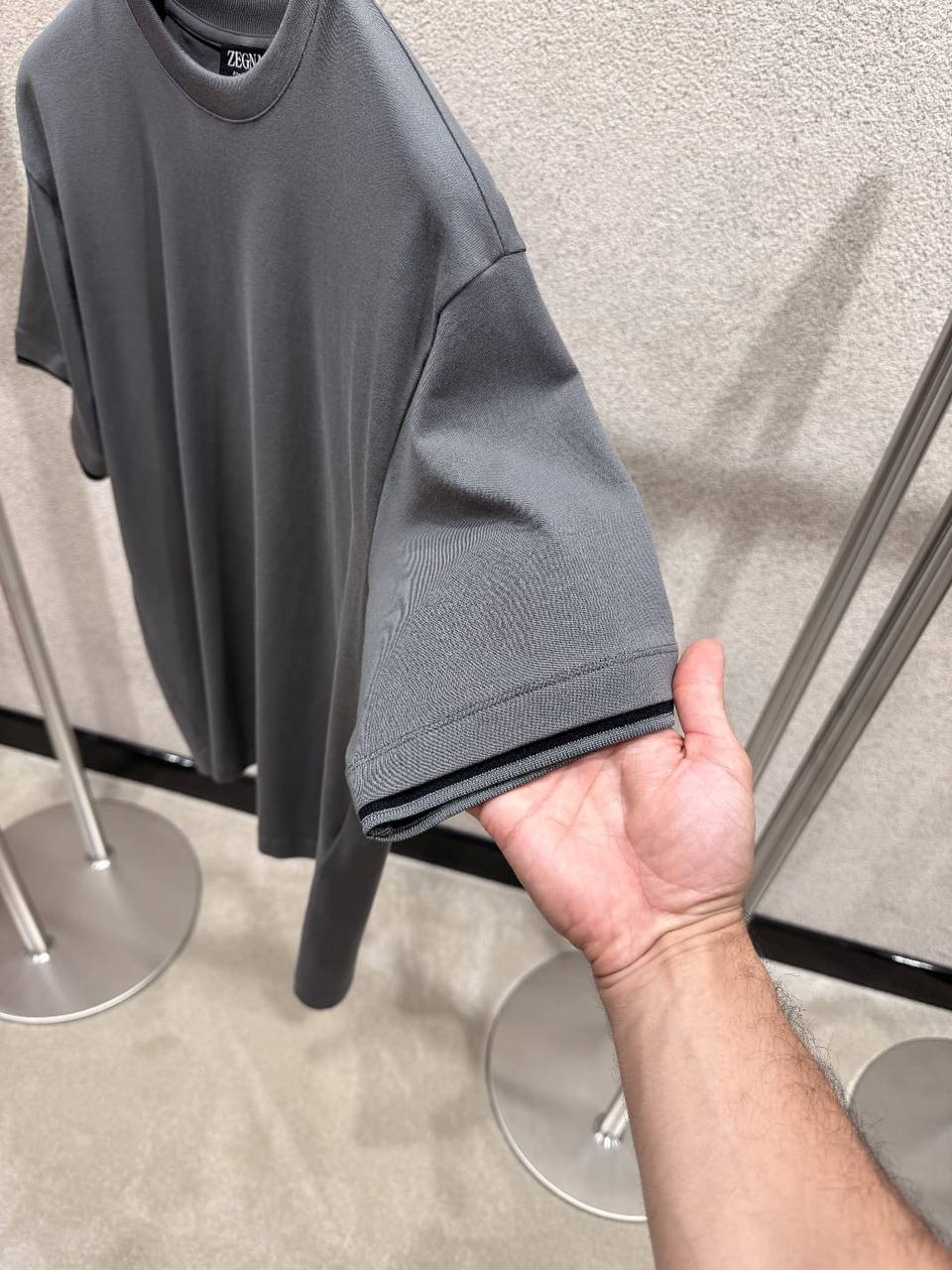 Zegna T-Shirt - Grey