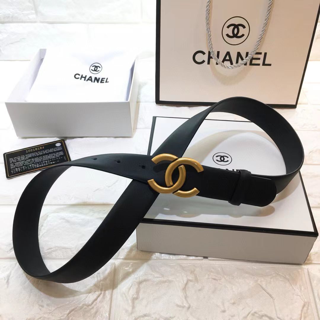 Chanel Belt - Black