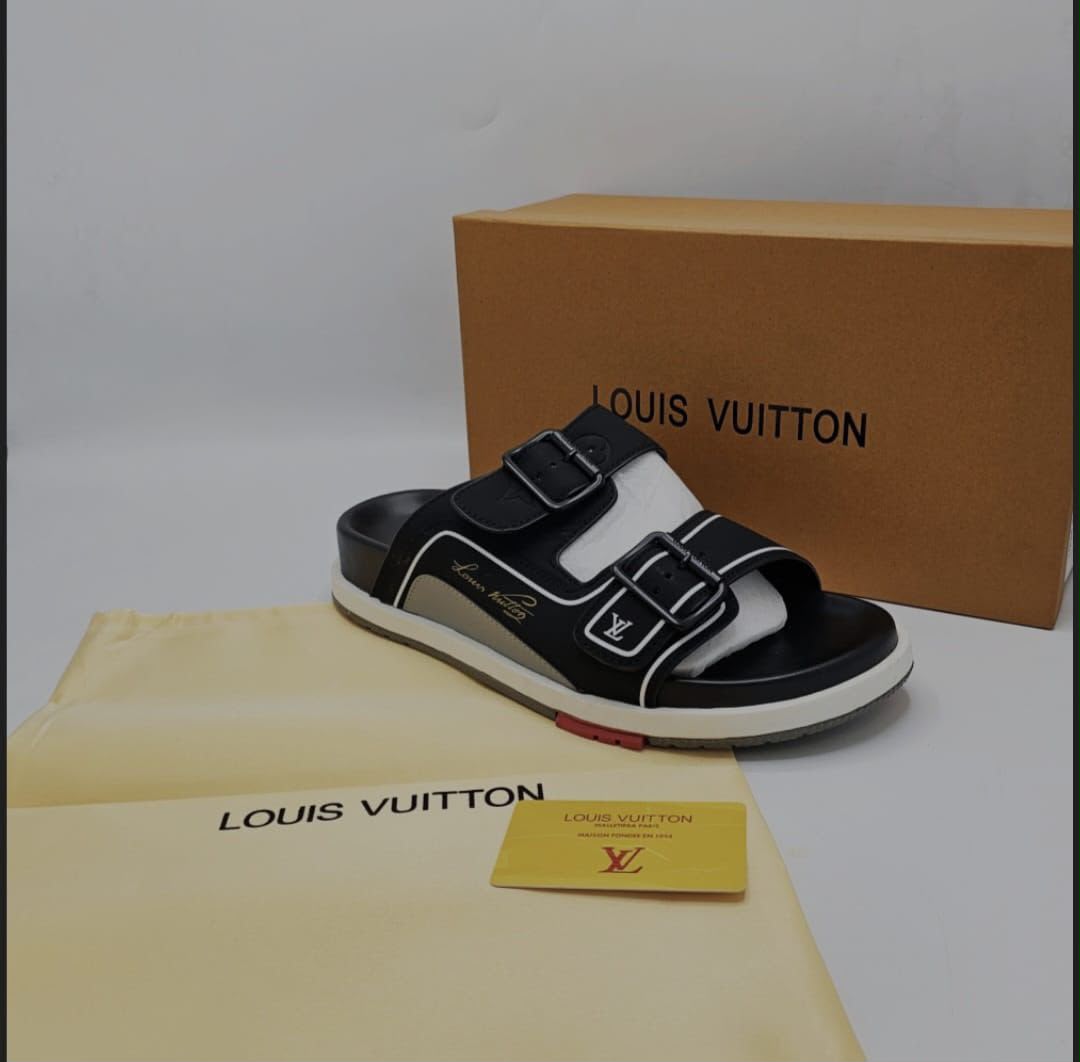 Louis Vuitton Slippers - Black