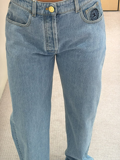 Chanel Jeans Pants - Blue