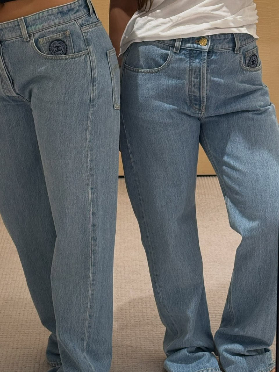 Chanel Jeans Pants - Blue