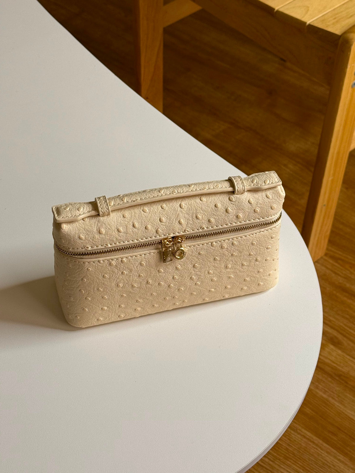 Loro Piana Handbag - White Embossed