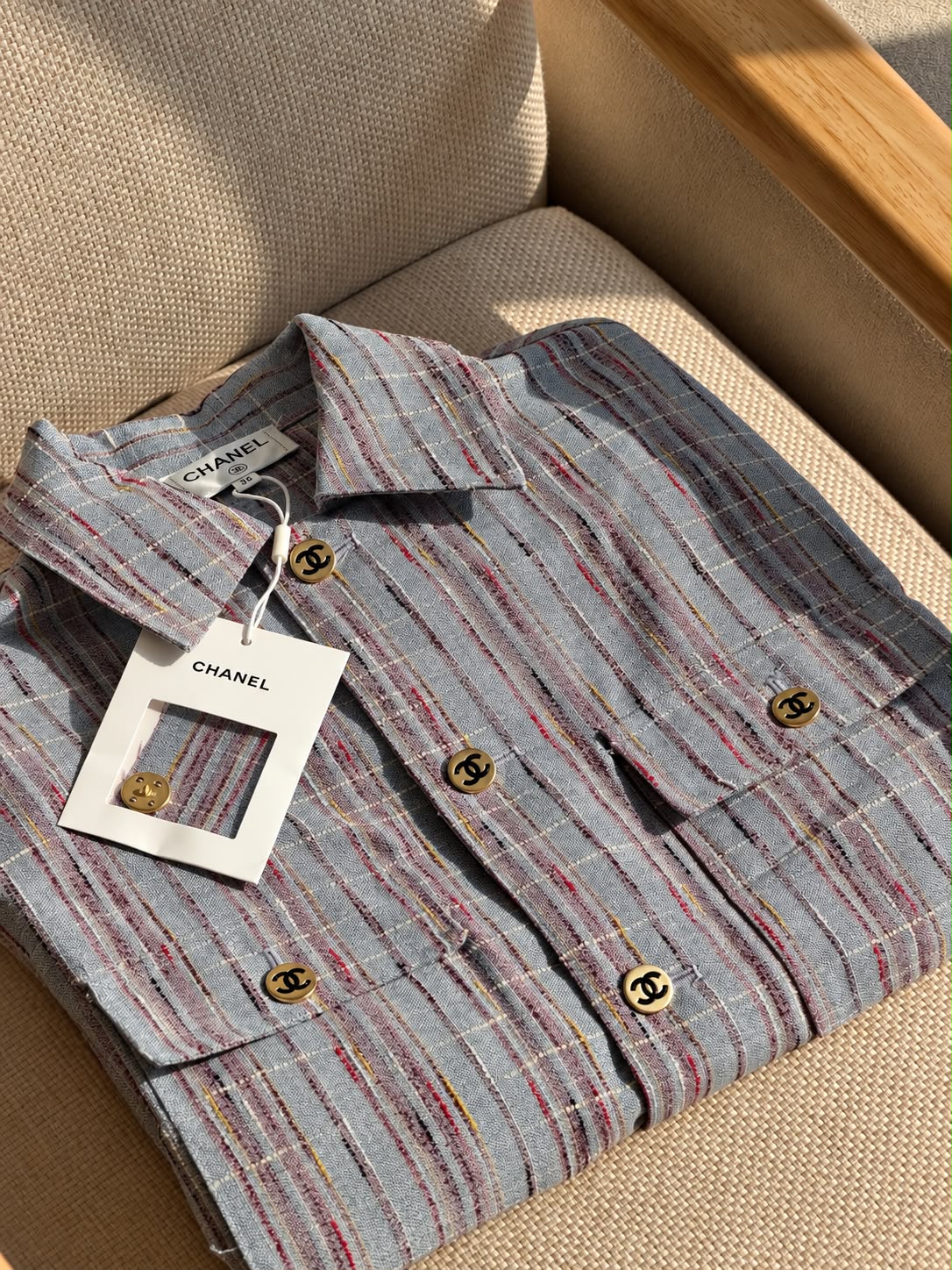 Chanel Shirt - Grey