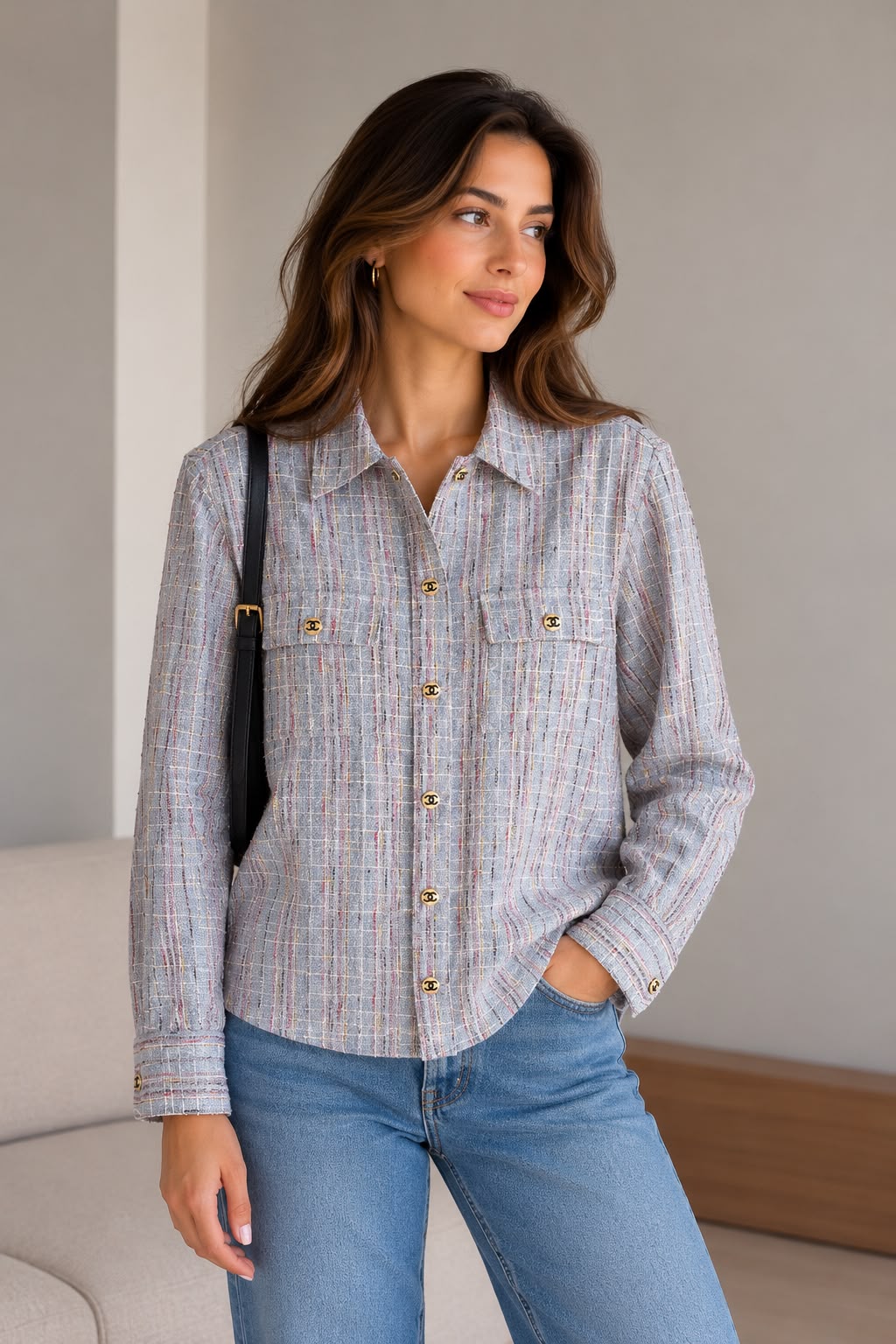 Chanel Shirt - Grey