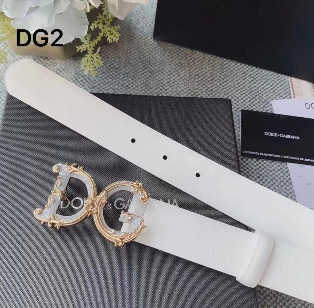 Dolce & Gabbana Belt - White