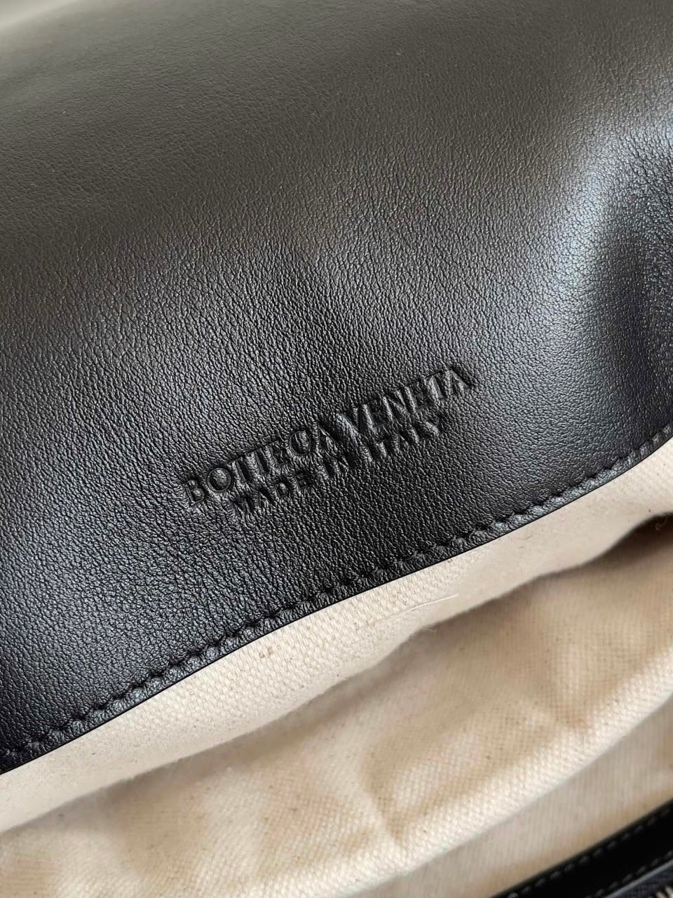 Bottega Veneta Woven Backpack - Black