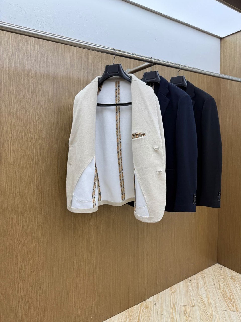 Burberry Jacket - White, Navy, Black