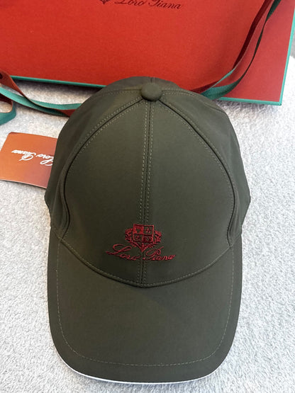 Loro Piana Cap - Navy, Green, White, Pink