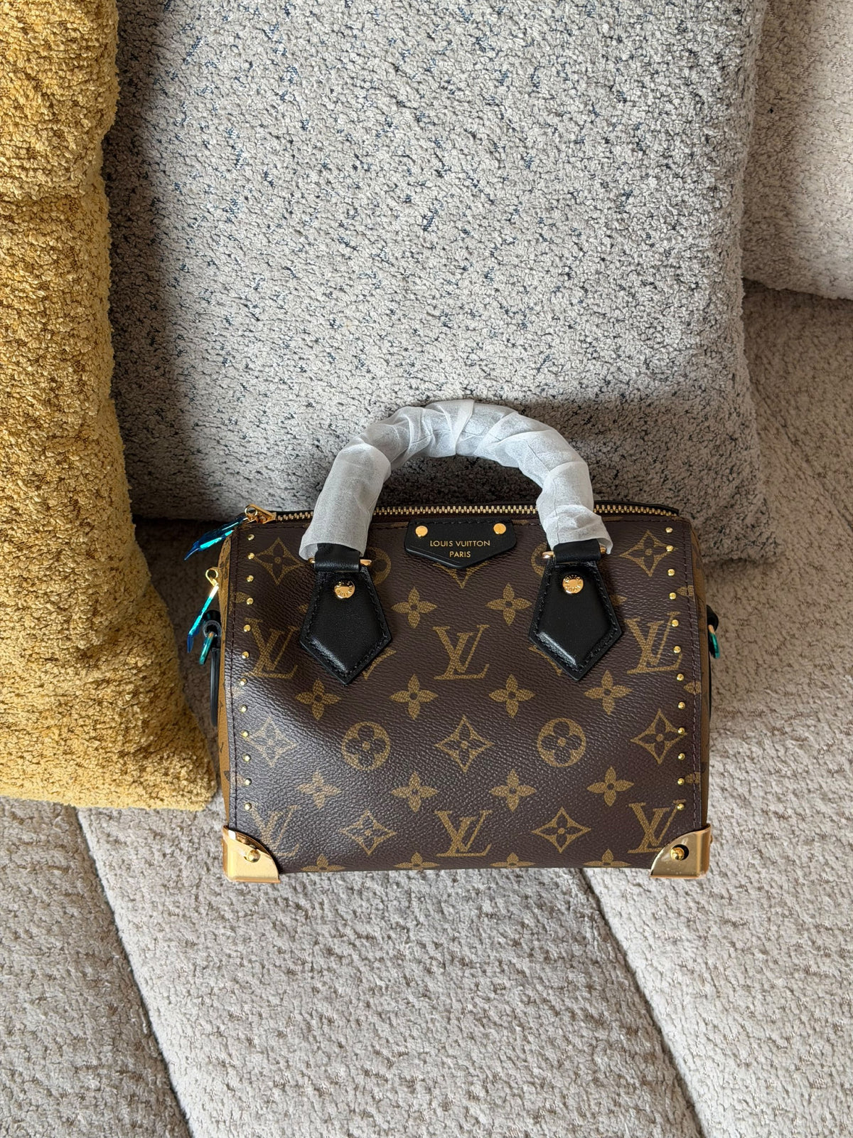Louis Vuitton Structured Handbag - Brown Monogram