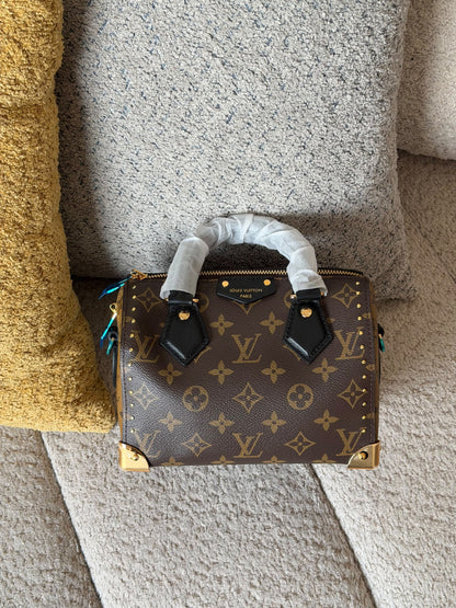 Louis Vuitton Structured Handbag - Brown Monogram