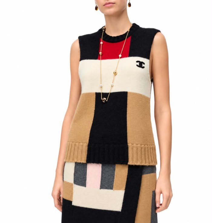 Chanel Sweater Vest - Multi