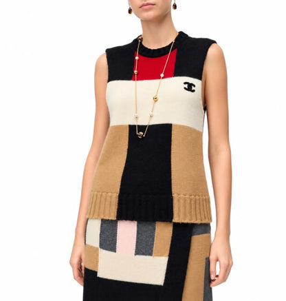 Chanel Sweater Vest - Multi