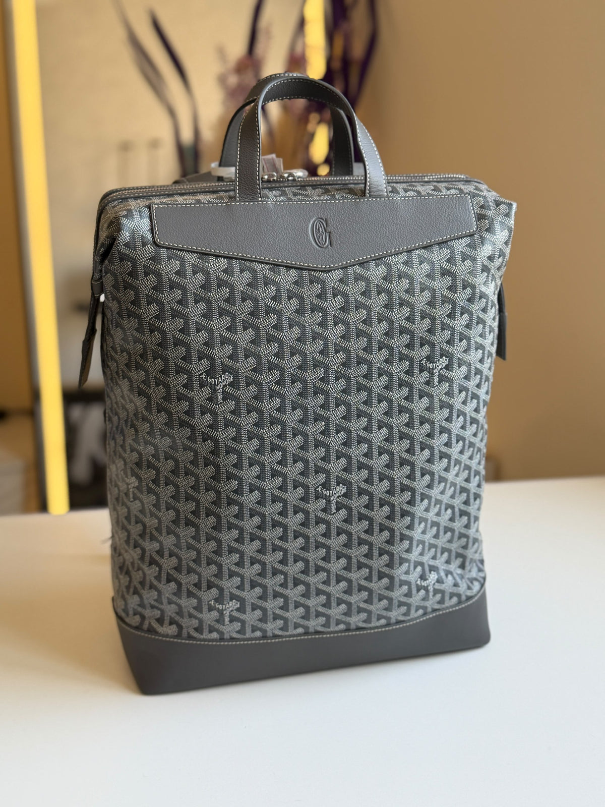 Goyard Backpack - Grey