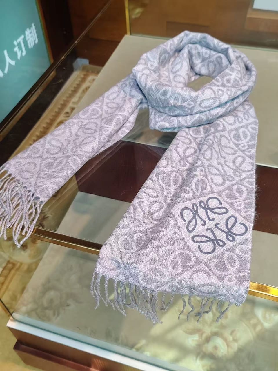 Loewe Scarf - Purple