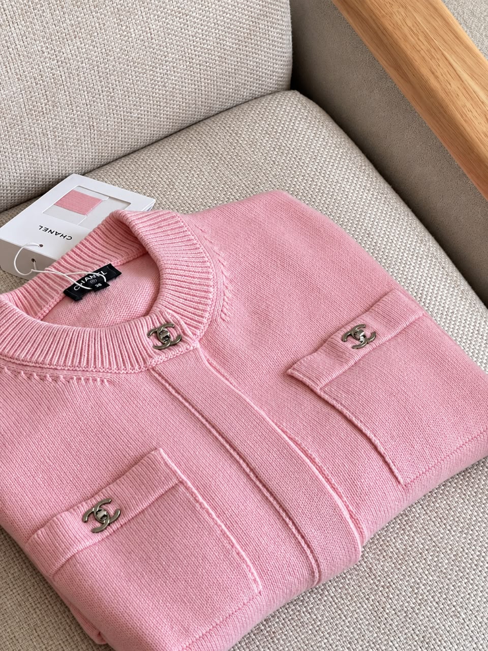 Chanel Cardigan - Pink
