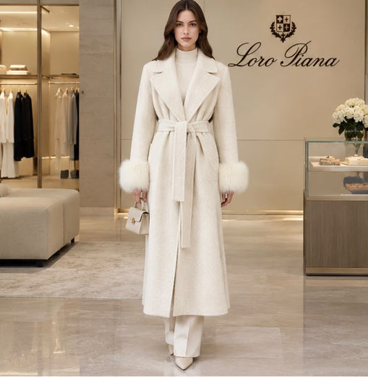 Loro Piana Coat - White