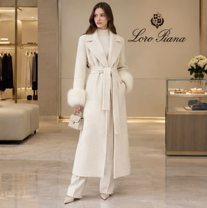 Loro Piana Coat - White