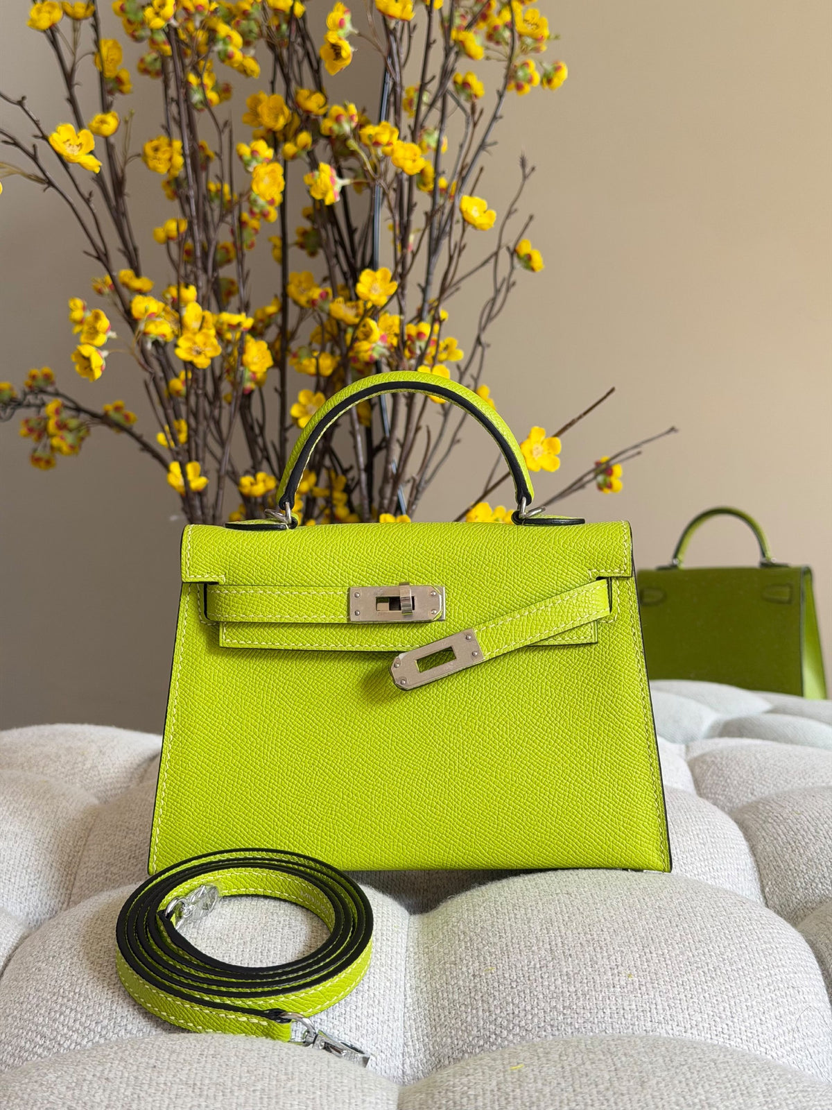 Hermès Top-Handle Handbag - Green
