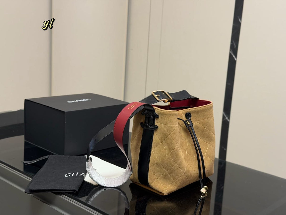 Chanel Bucket Bag - Beige