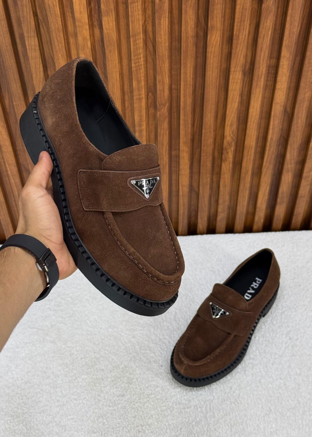 Prada Loafers - Brown