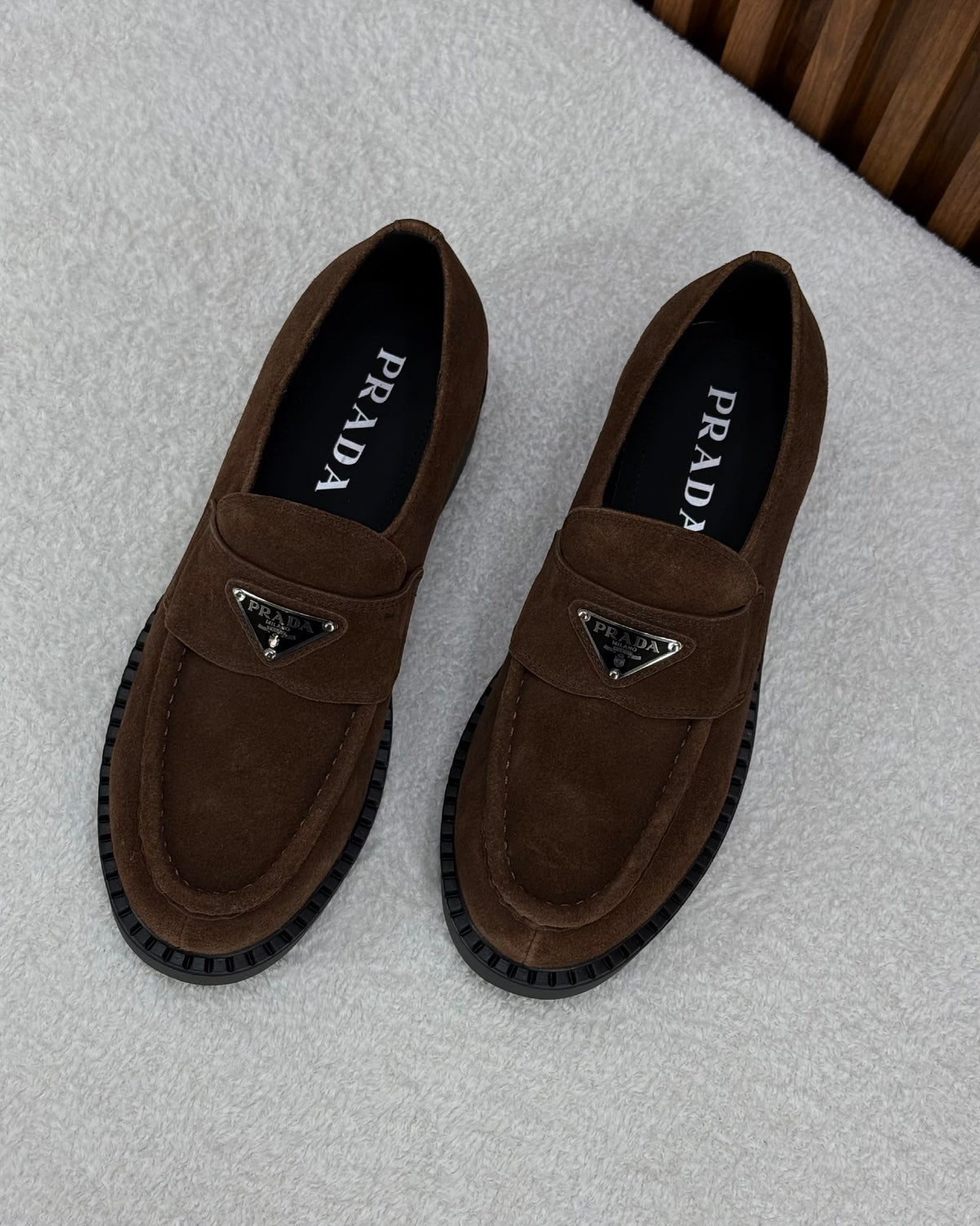 Prada Loafers - Brown