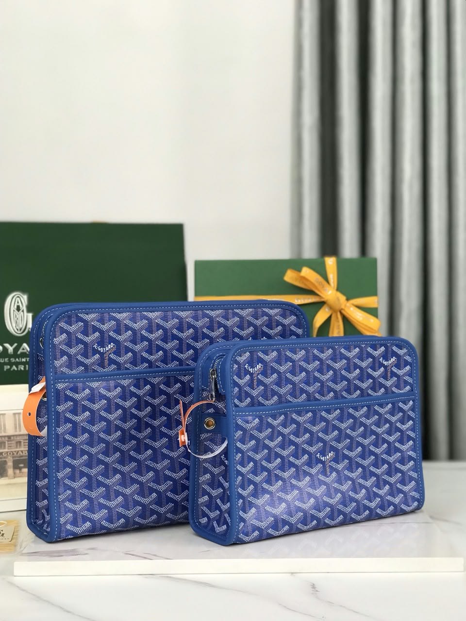 Goyard Clutch - Blue