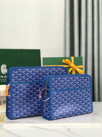 Goyard Clutch - Blue