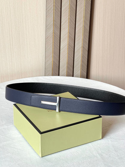 Tom Ford Belt - Navy