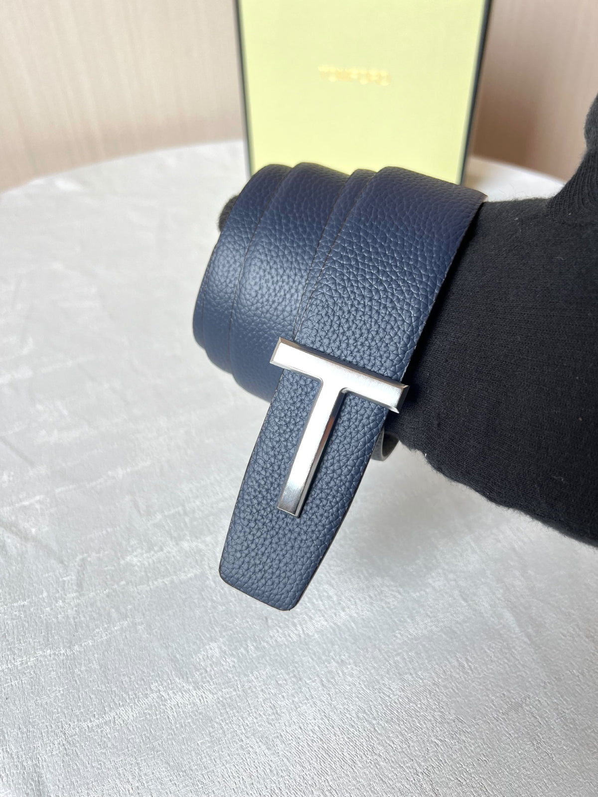 Tom Ford Belt - Navy