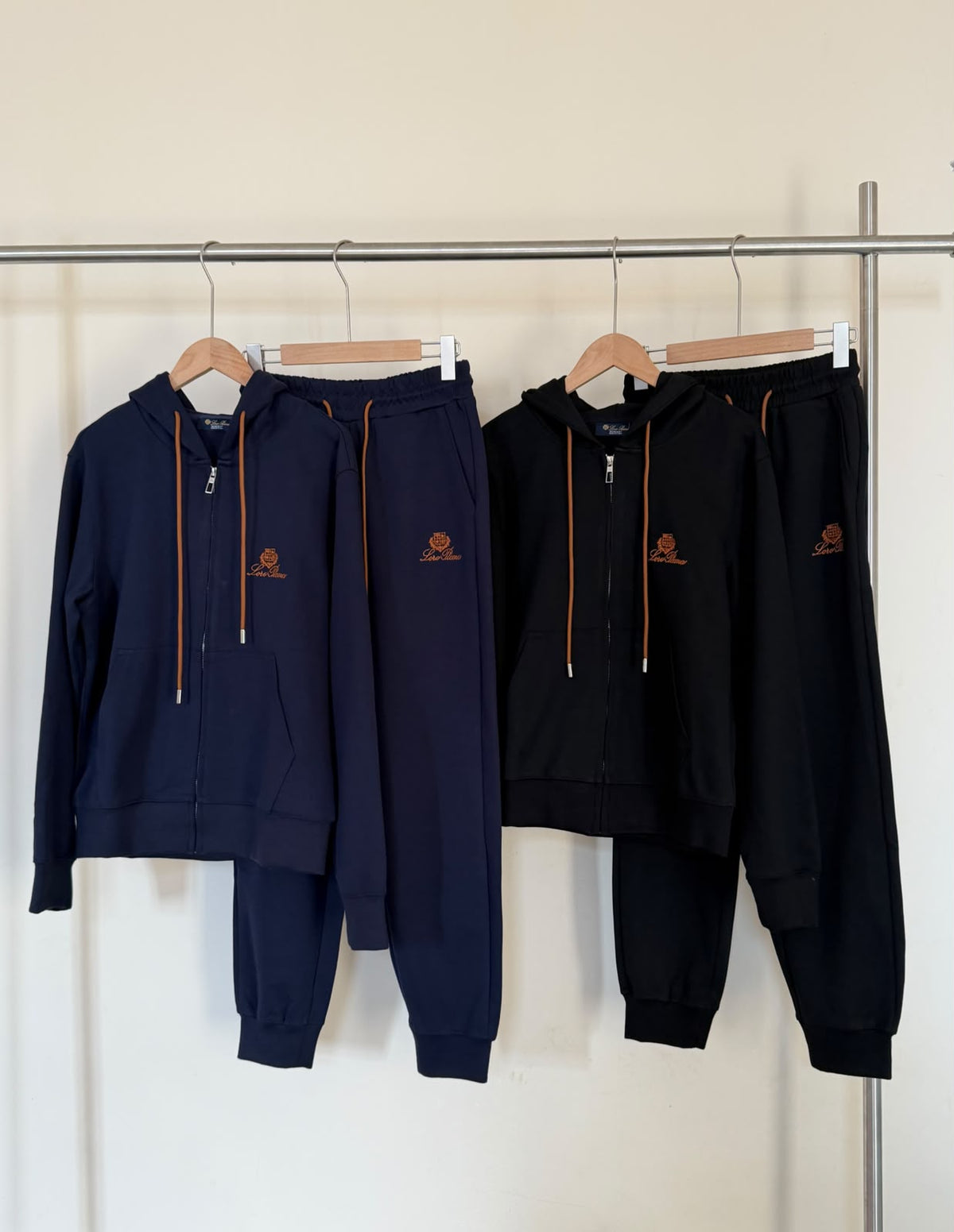 Loro Piana Zip-Up Tracksuit - Navy, Black