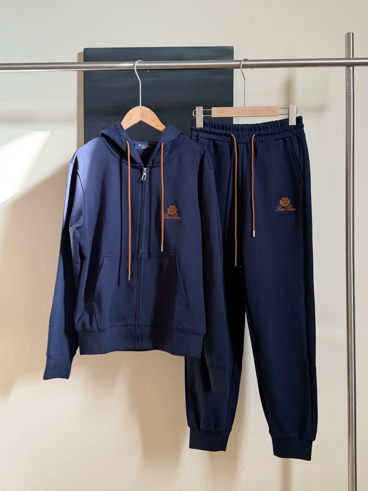 Loro Piana Zip-Up Tracksuit - Navy, Black