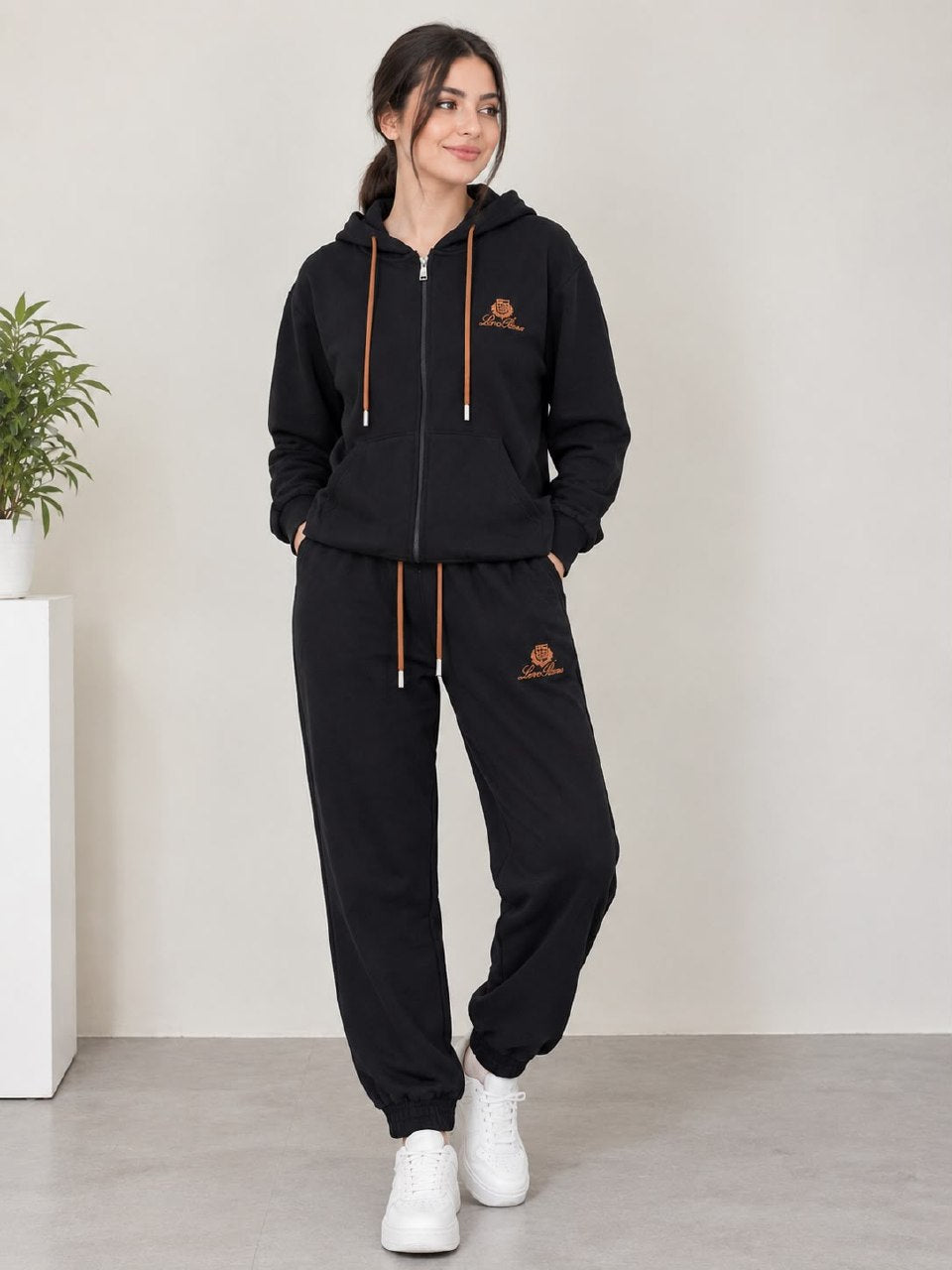 Loro Piana Zip-Up Tracksuit - Navy, Black