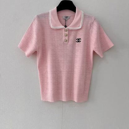Chanel Polo Shirt - Pink