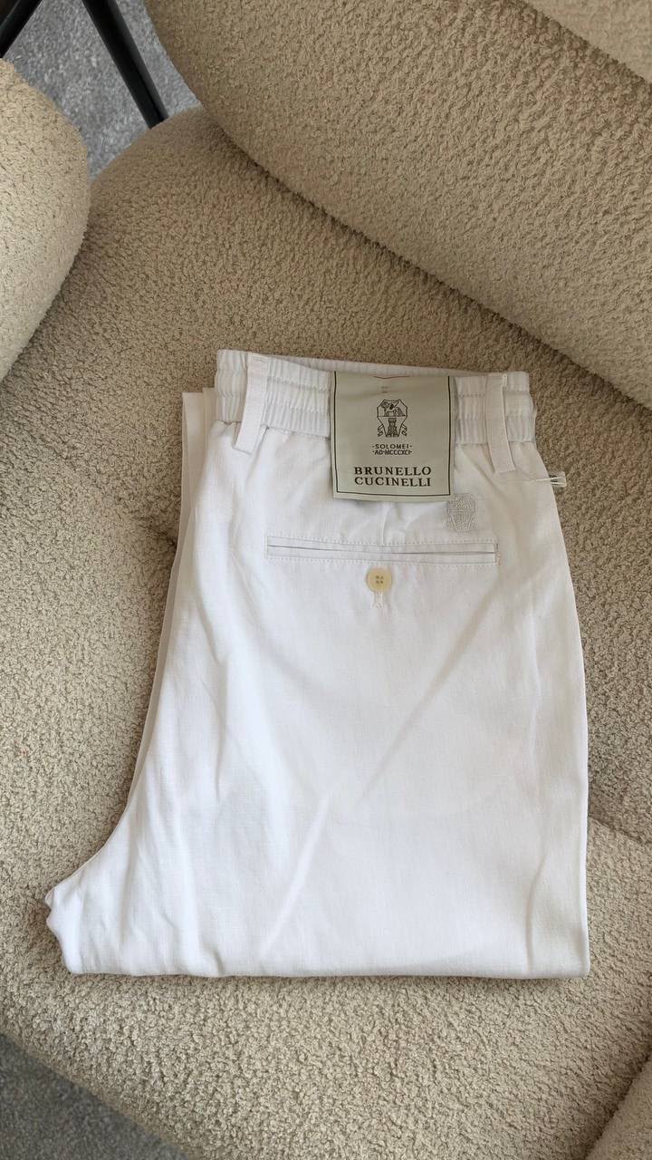Brunello Cucinelli Pants - White