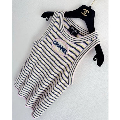 Chanel Knitted T-Shirt - Multi