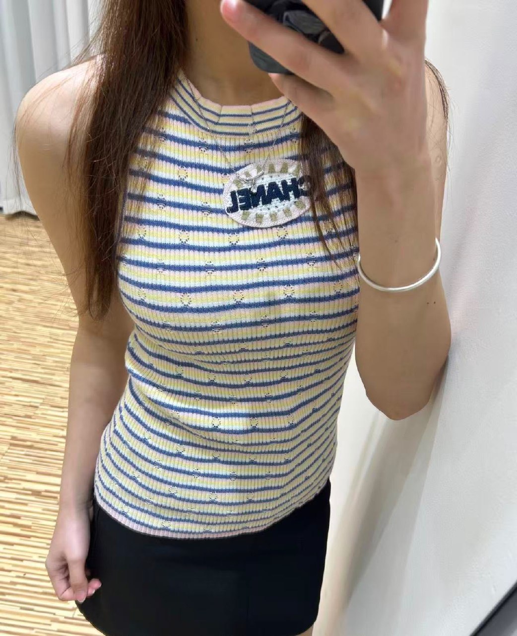 Chanel Knitted T-Shirt - Multi