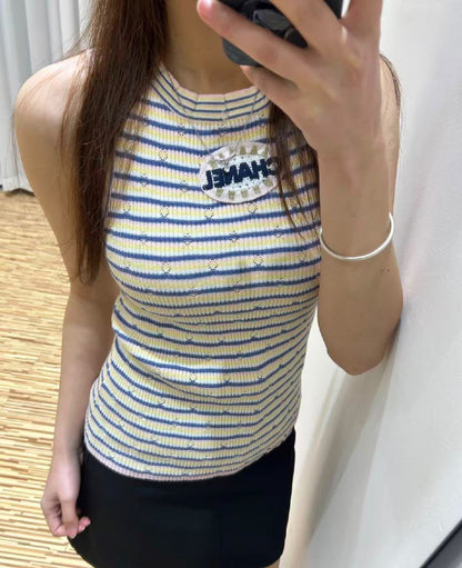 Chanel Knitted T-Shirt - Multi