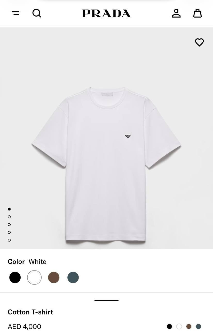 Prada T-Shirt - White