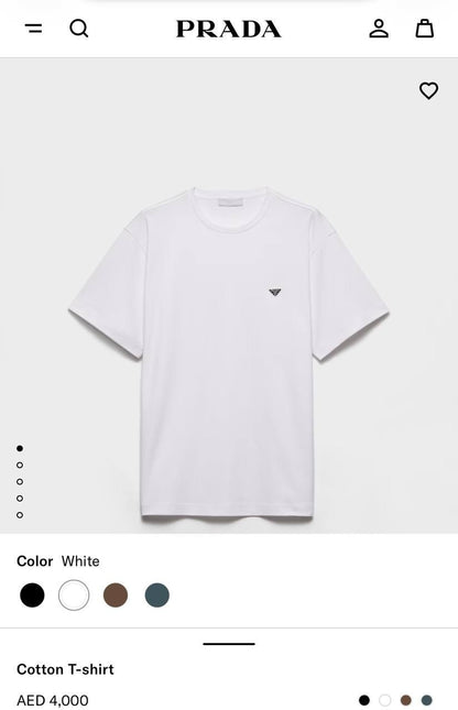 Prada T-Shirt - White