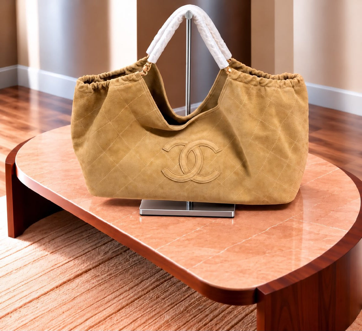 Chanel Shoulder Bag - Beige
