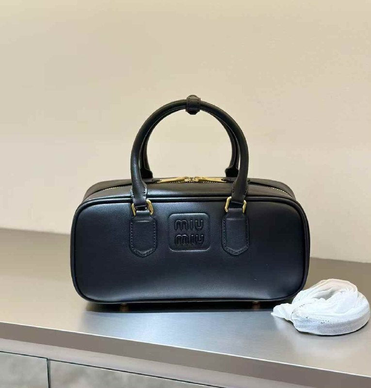Miu Miu Handbag - Black Embossed