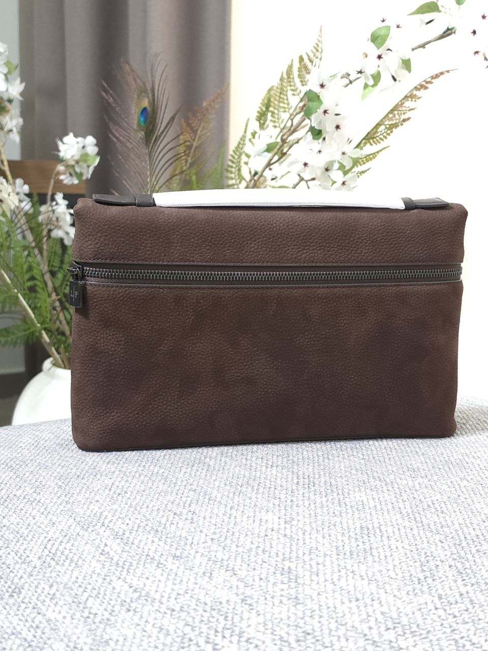 Loro Piana Clutch - Brown