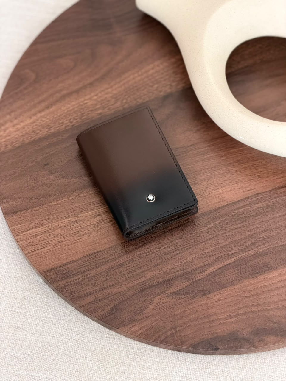 Montblanc Pop-Up Card Holder - Dark Brown