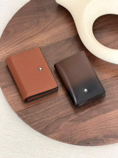 Montblanc Pop-Up Card Holder - Dark Brown