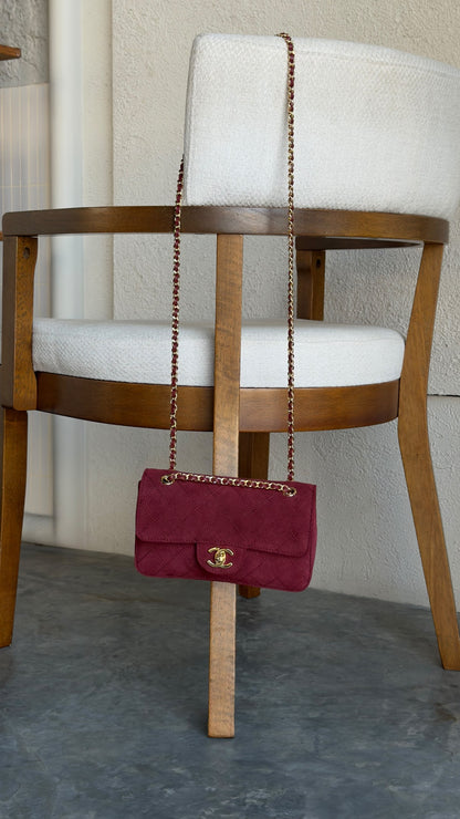 Chanel Shoulder Bag - Burgundy