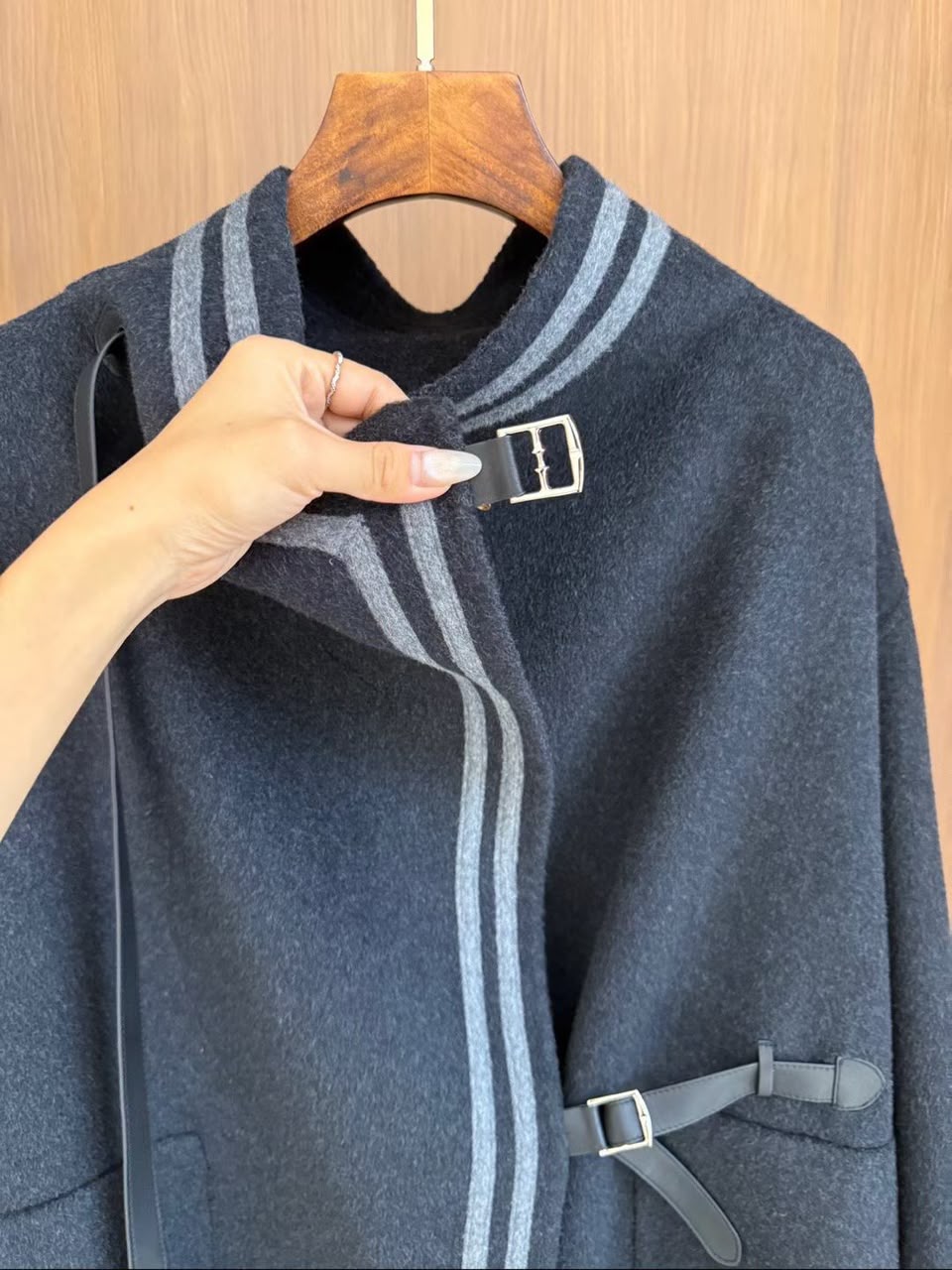 Hermès Coat - Dark Grey