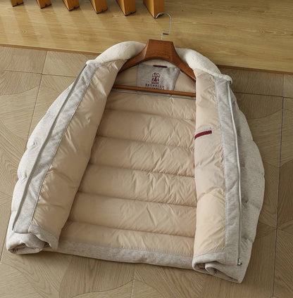 Brunello Cucinelli Puffer Jacket - Beige