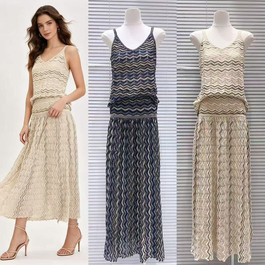 Missoni Set - Beige, Navy