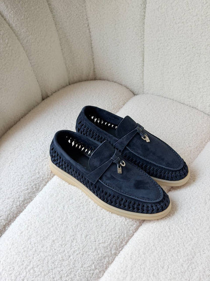 Loro Piana Loafers - Dark Blue