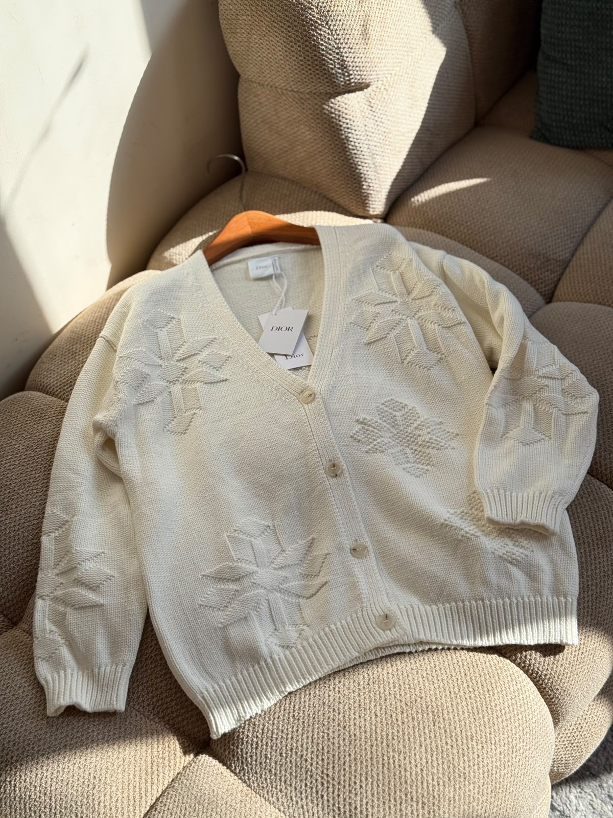 Dior Cardigan - White